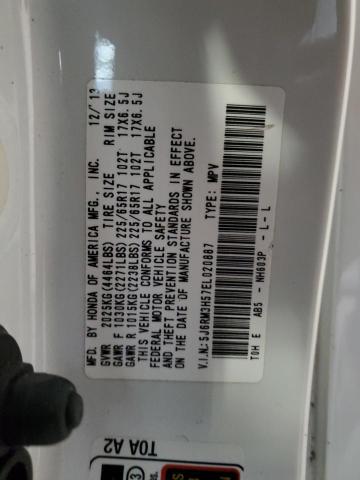 5J6RM3H57EL020887 Honda CR-V EX
