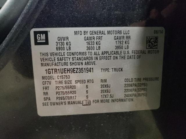 1GTR1UEH9EZ351941 GMC Sierra C1500 Sle