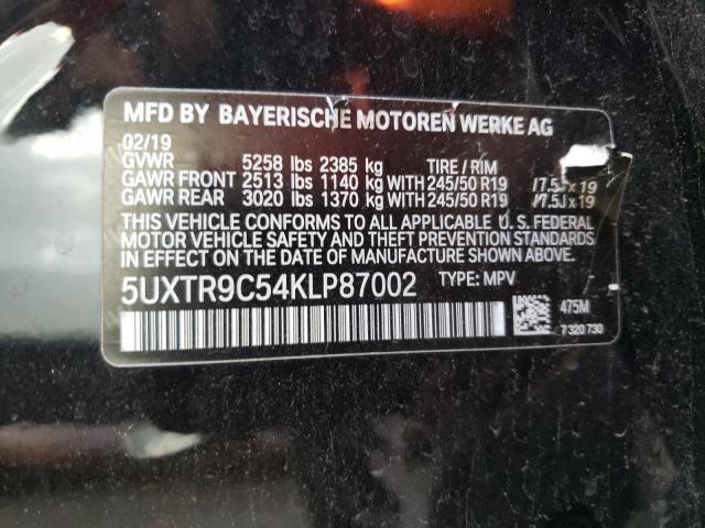 5UXTR9C54KLP87002 BMW X3 Xdrive30i
