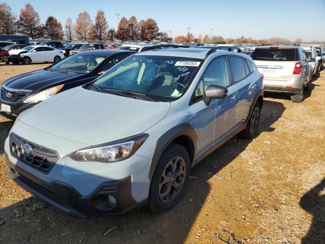 77106283 :رقم المزاد ، JF2GTHSC5MH671961 vin ، 2021 Subaru Crosstrek Sport مزاد بيع