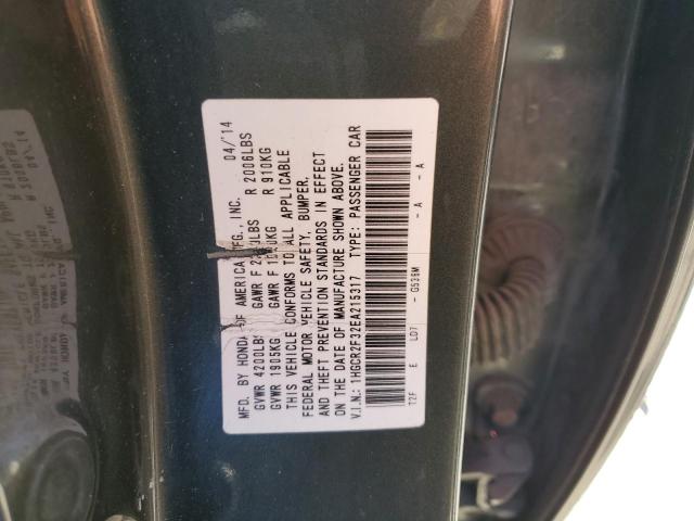 1HGCR2F32EA215317 Honda ACCORD LX