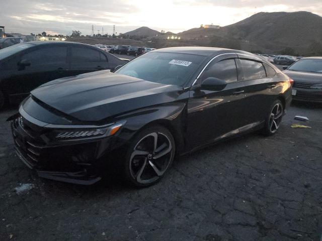 78359113 :رقم المزاد ، 1HGCV1F34MA110511 vin ، 2021 Honda Accord Sport مزاد بيع