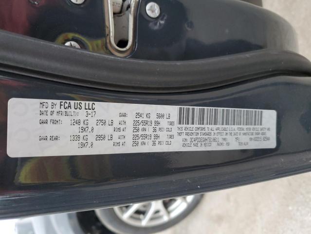 3C4PDDEG0HT610611 Dodge JOURNEY GT
