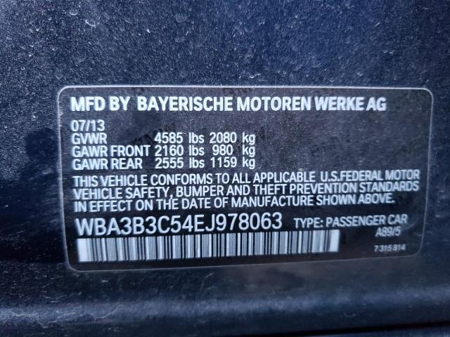 WBA3B3C54EJ978063 BMW 328 XI