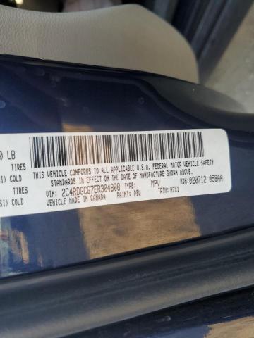2C4RDGCG7ER304808 Dodge Grand Caravan Sxt