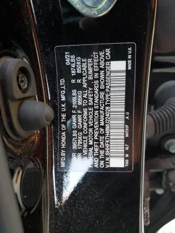 SHHFK7H48MU224028 Honda Civic Sport