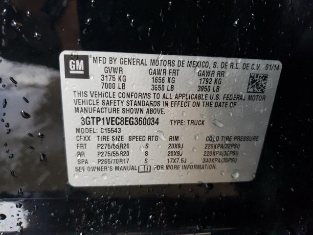 3GTP1VEC8EG360034 GMC Sierra C1500 Slt