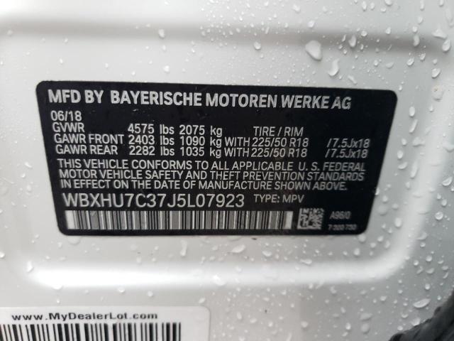 WBXHU7C37J5L07923 BMW X1 Sdrive28i