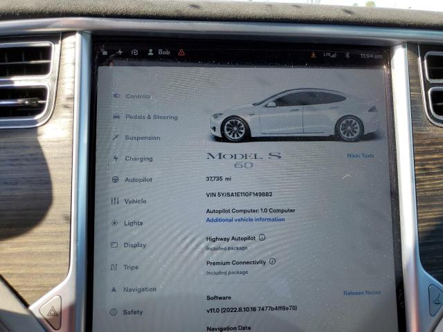 5YJSA1E11GF149882 Tesla MODEL S
