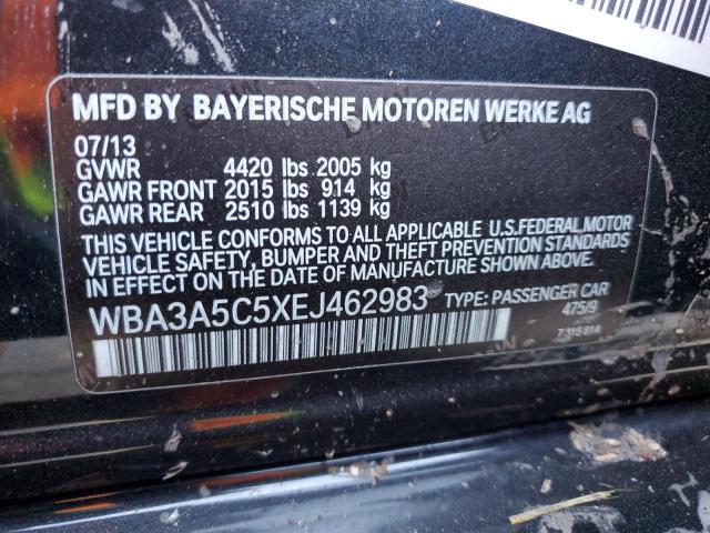 WBA3A5C5XEJ462983 BMW 328 I