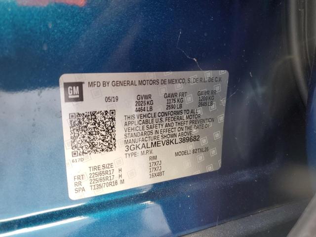 3GKALMEV8KL389682 GMC Terrain Sle