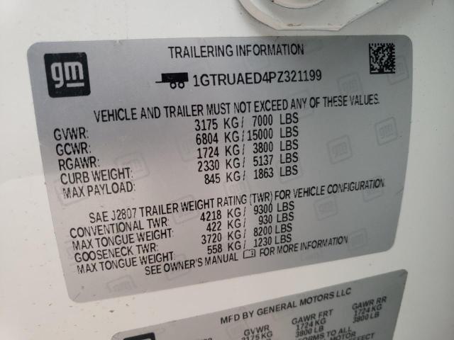 1GTRUAED4PZ321199 GMC Sierra K1500