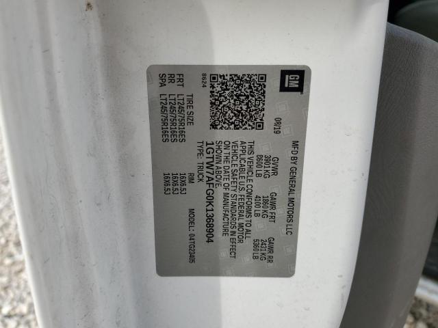 1GTW7AFG0K1368904 GMC Savana G2500