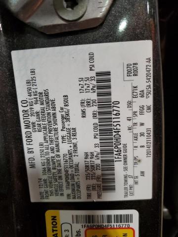1FA6P0HD4F5116770 Ford FUSION SE