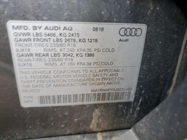 WA1BNAFYXJ2233493 Audi Q5 Premium Plus