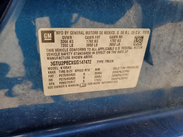 3GTU2PECXGG147472 GMC Sierra K1500 Denali