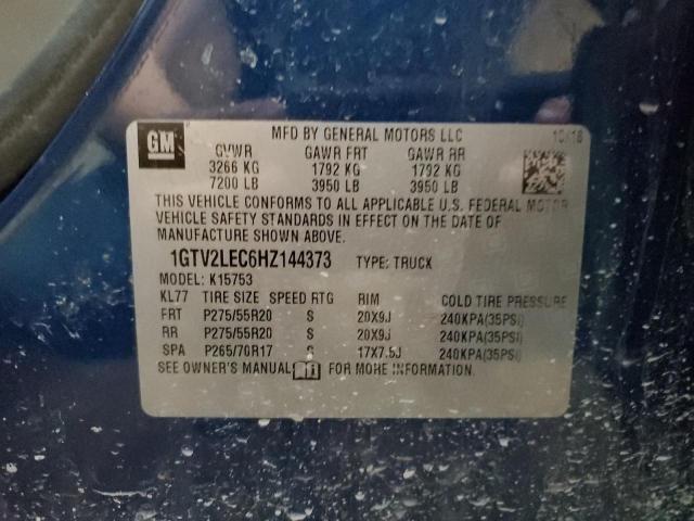 1GTV2LEC6HZ144373 GMC Sierra K1500