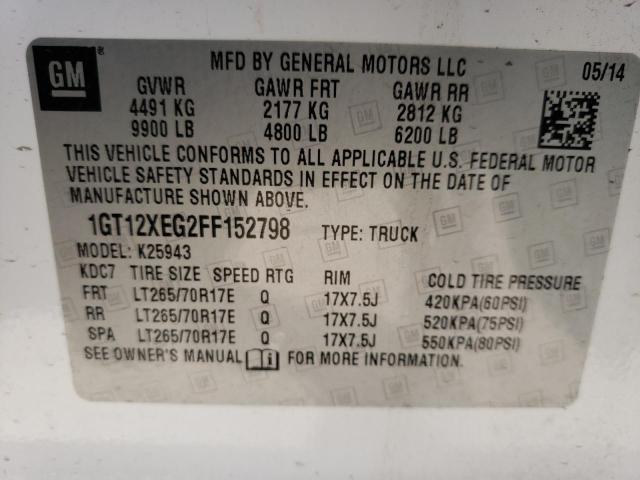 1GT12XEG2FF152798 GMC Sierra K2500 Heavy Duty