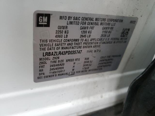 LRBAZLR43PD035747 Buick 2023  Envision Preferred