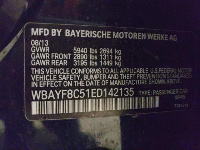 WBAYF8C51ED142135 BMW 750 LXI