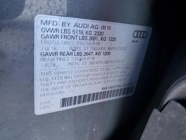 WA1AECF38L1007733 Audi Q3 PREMIUM