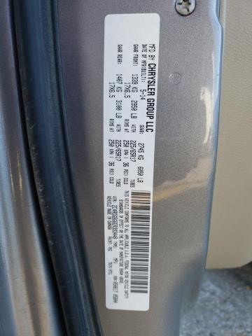 2C4RDGBG6ER393448 Dodge Grand Caravan Se