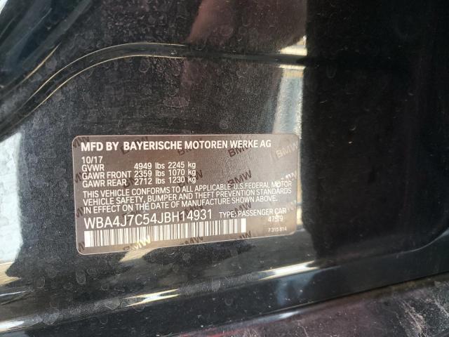 WBA4J7C54JBH14931 BMW 440xi Gran Coupe