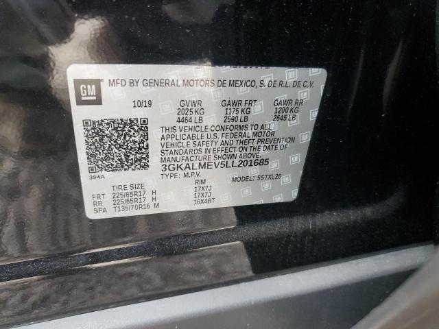 3GKALMEV5LL201685 GMC Terrain Sle