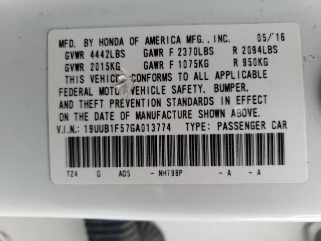 19UUB1F57GA013774 Acura TLX TECH