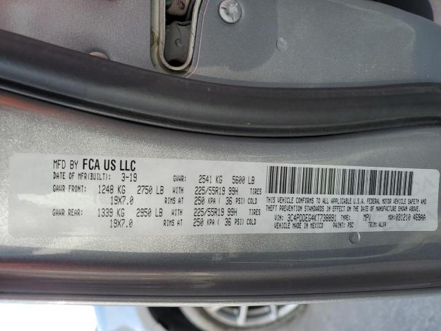 3C4PDDEG4KT738891 Dodge JOURNEY GT