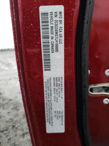 2C3CDXMG7LH190885 Dodge CHARGER GT