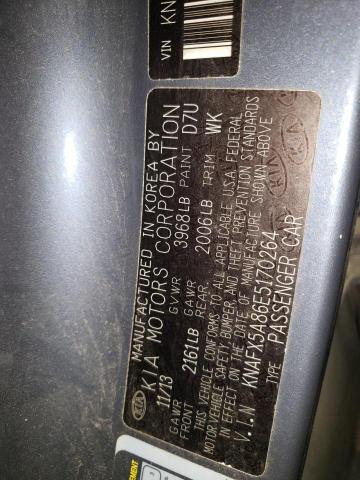 KNAFX5A86E5170264 KIA FORTE EX