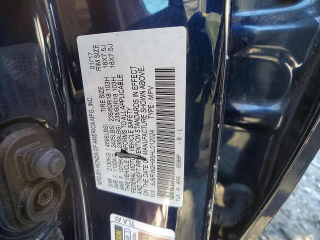 5J6RW2H95HL012024 Honda Cr-v Touring