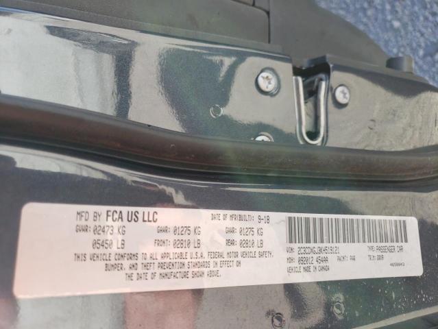 2C3CDXGJ3KH519121 Dodge Charger Scat Pack
