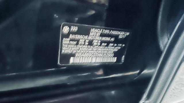 WBA8B9G37HNU52900 BMW 330 I