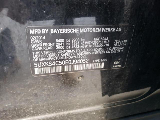 5UXKS4C50E0J94052 BMW X5 Xdrive35d