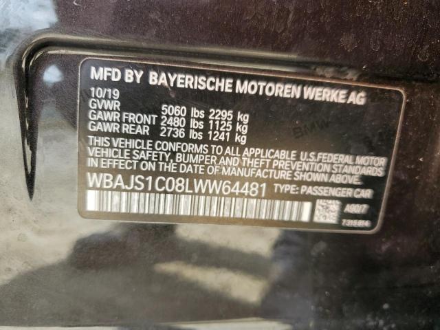 WBAJS1C08LWW64481 BMW 540 I