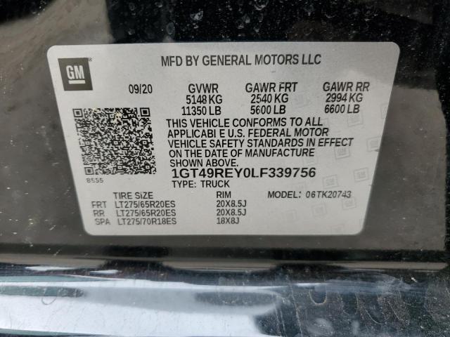 1GT49REY0LF339756 GMC Sierra K2500 Denali