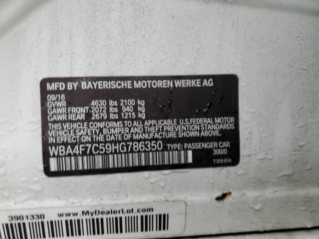 WBA4F7C59HG786350 BMW 430i Gran Coupe
