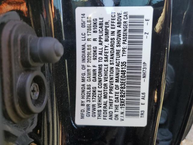 19XFB2F83EE048135 Honda CIVIC EX