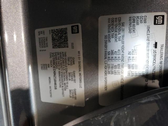 1GTR9CED6NZ184616 GMC Sierra Limited K1500 Elevation