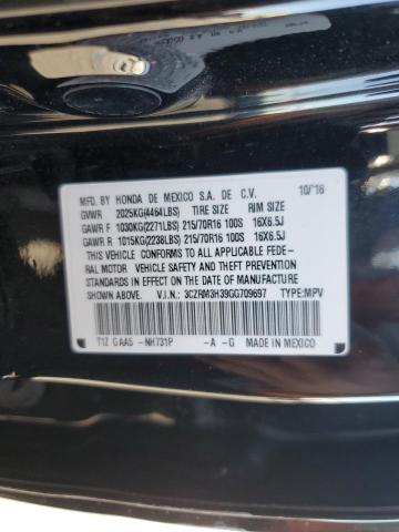 3CZRM3H39GG709697 Honda CR-V LX