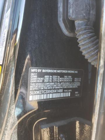 5UXWZ7C3XH0X41488 BMW X3 Sdrive28i