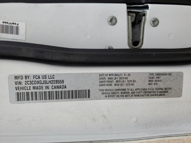 2C3CDXGJ0LH228559 Dodge Charger Scat Pack
