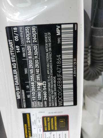 WDC0G6EB8JF471864 Mercedes-Benz Glc 43 4matic Amg