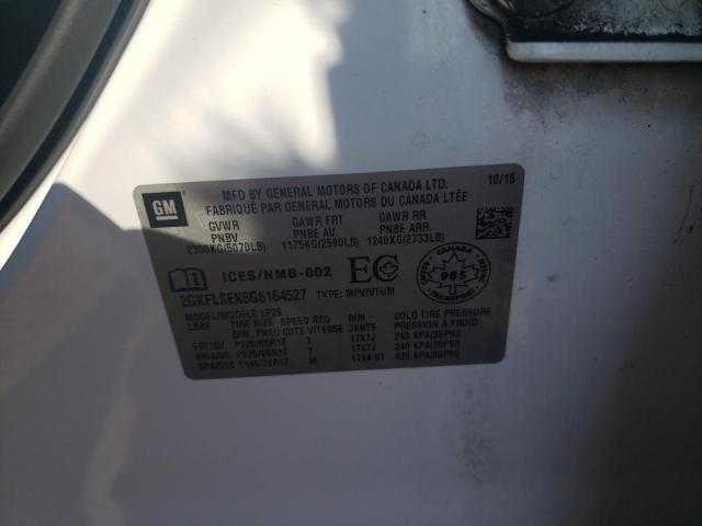 2GKFLSEK6G6164527 GMC Terrain Sle