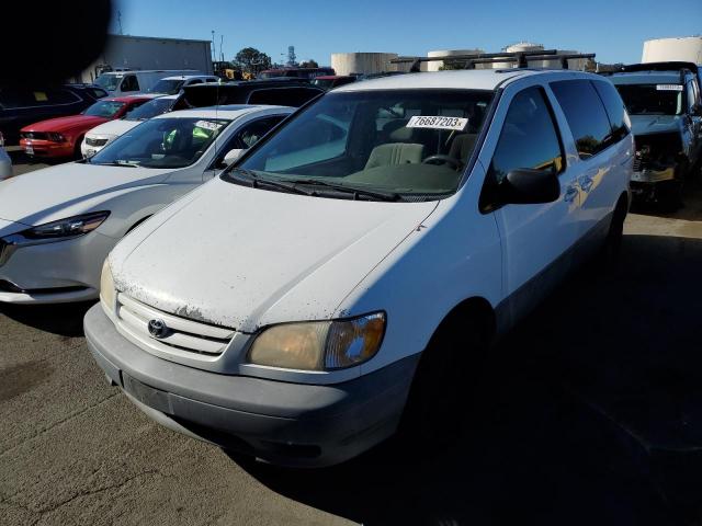 Auction sale of the 2001 Toyota Sienna Ce, vin: 4T3ZF19C81U353480, lot number: 76687203