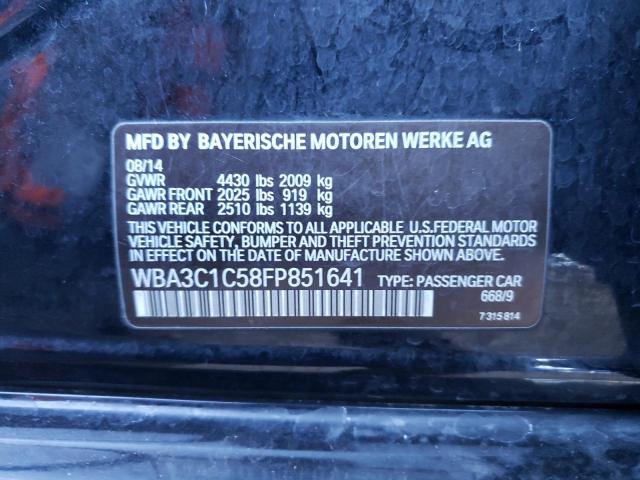 WBA3C1C58FP851641 BMW 328 I Sulev
