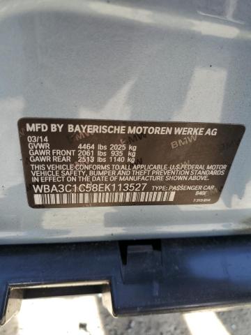 WBA3C1C58EK113527 BMW 328 I Sulev