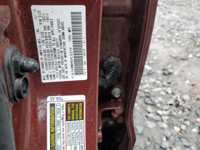 5J6RM3H95FL002716 Honda Cr-v Touring